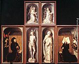 The Last Judgement Polyptych - reverse side